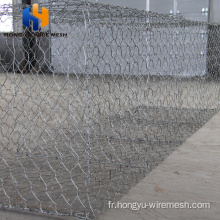 Paniers revêtus fil CageShexagonal Gabion Box